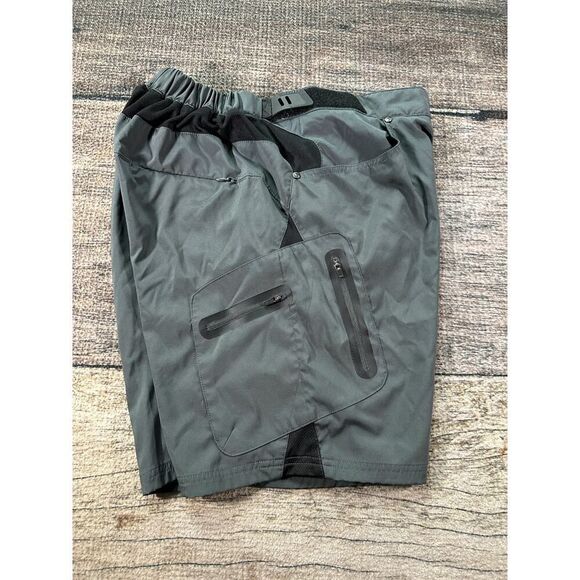 Zoic Ether Cycling Cargo Shorts With Essential Liner Grey Mens Size Large - Picture 4 of 9
